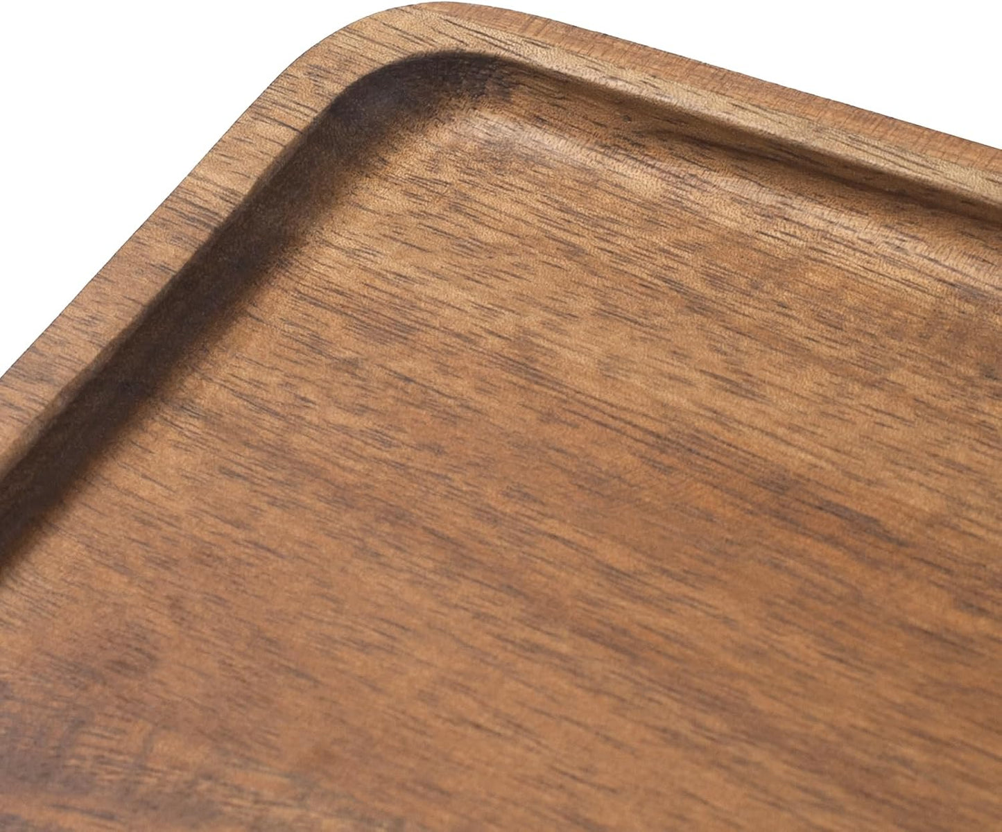 Bandeja tocador baño madera 13.8x6" organizacion