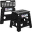 Taburete plegable 13" set 2 300lb para niños y adultos