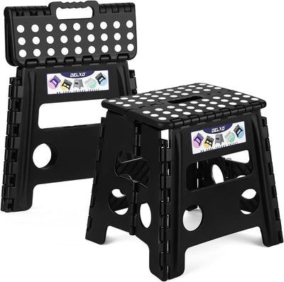 Taburete plegable 13" set 2 300lb para niños y adultos