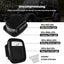 Luces traseras halo ahumado reemplazo Wrangler TJ YJ 76-06