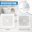 3 Pzas Cubiertas Ventilador Baño 9pulg Repuesto Broan-Nutone
