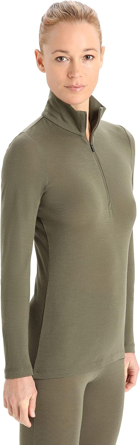 Camiseta Merino Mujer 175 Everyday Ls Half Zip