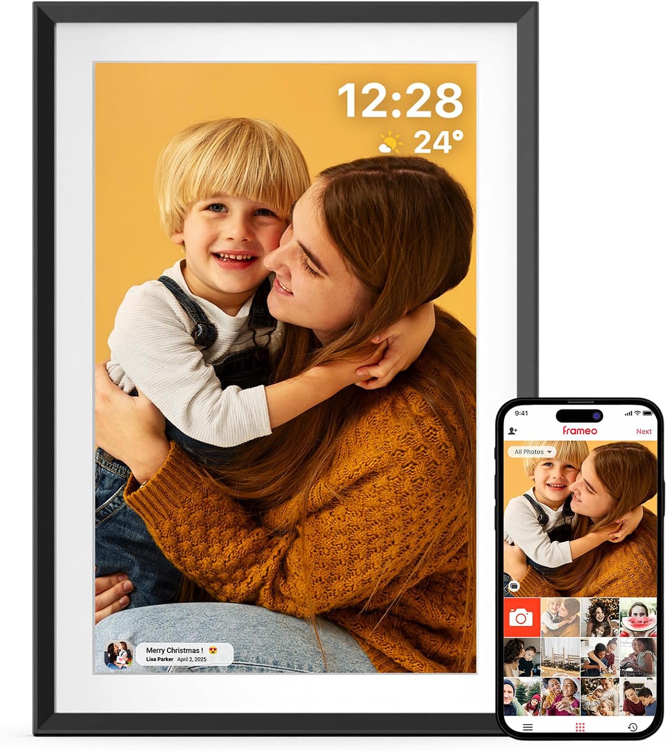 Marco fotos digital 10.1pulg WiFi 32GB pantalla IPS