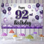 Decoración cumpleaños 92 globo morado grande