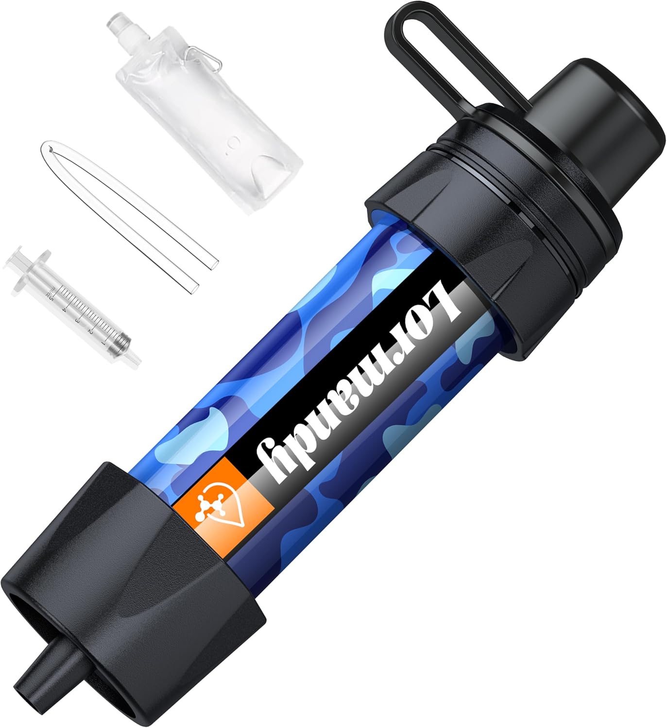 Filtro agua paja purificador portátil al aire libre