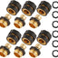 Conector rápido manguera 3/4pulg juego 6