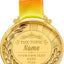 Medallas Oro Personalizadas 1er 2do 3er Lugar Escolares