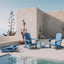 Silla Adirondack Plegable Ajustable con Portavasos HDPE