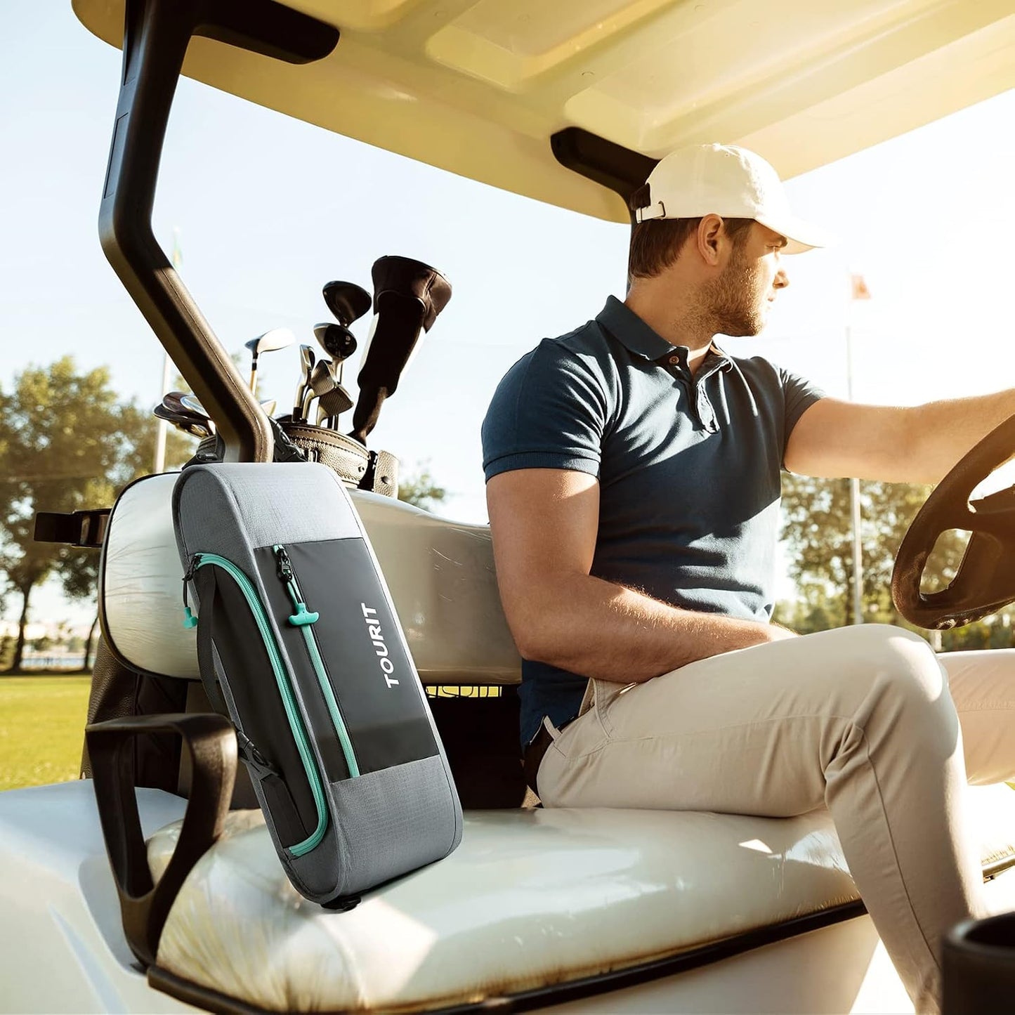Funda aislante para 6 latas golf suaves hombre