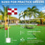Mástil golf mini bandera verde 3ft set hoyo portátil