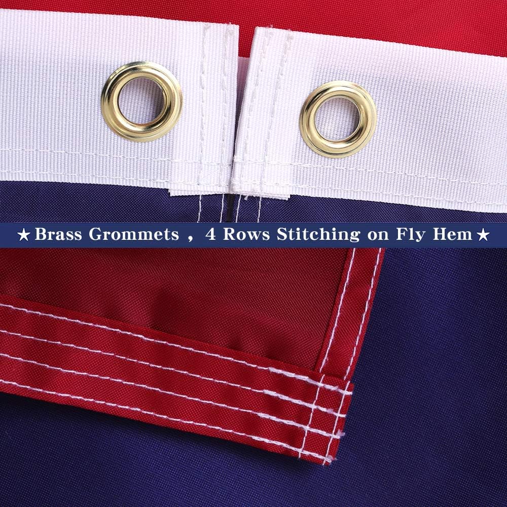 Bandera Texas estrellas bordadas 2x3ft nailon resistente
