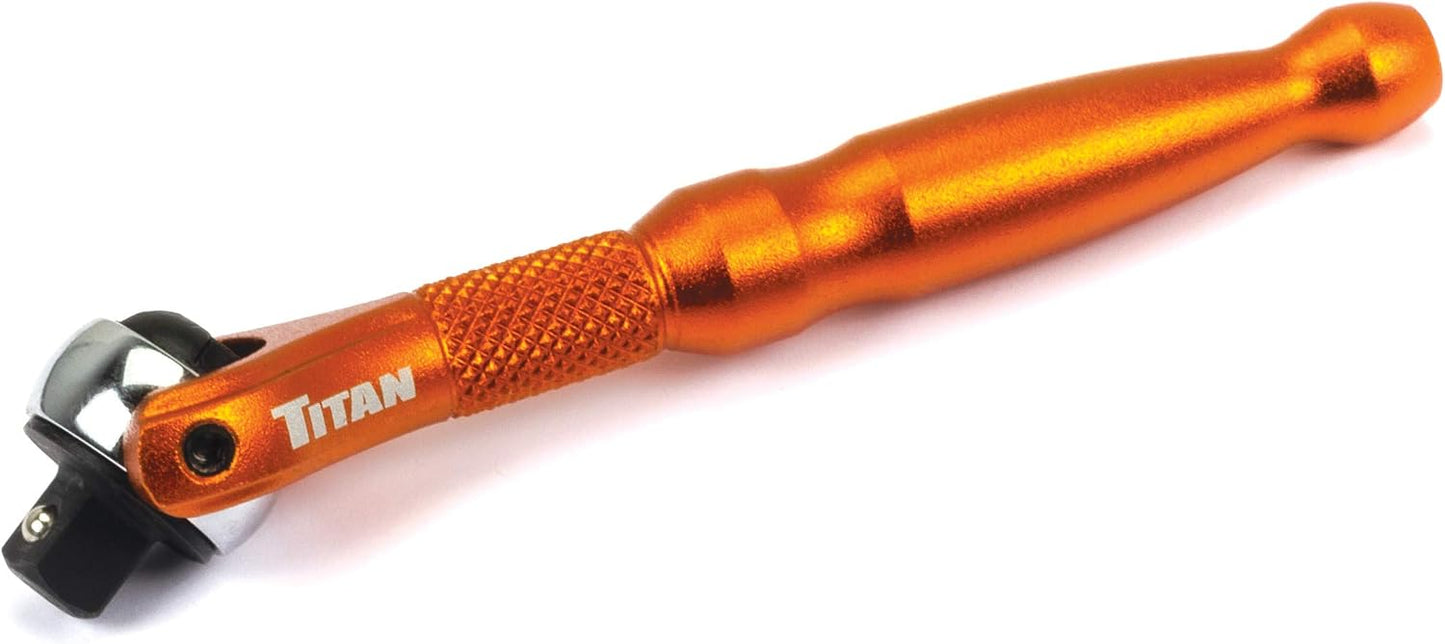 Destornillador trinquete micro 1/4x4 pulg 90 dientes naranja