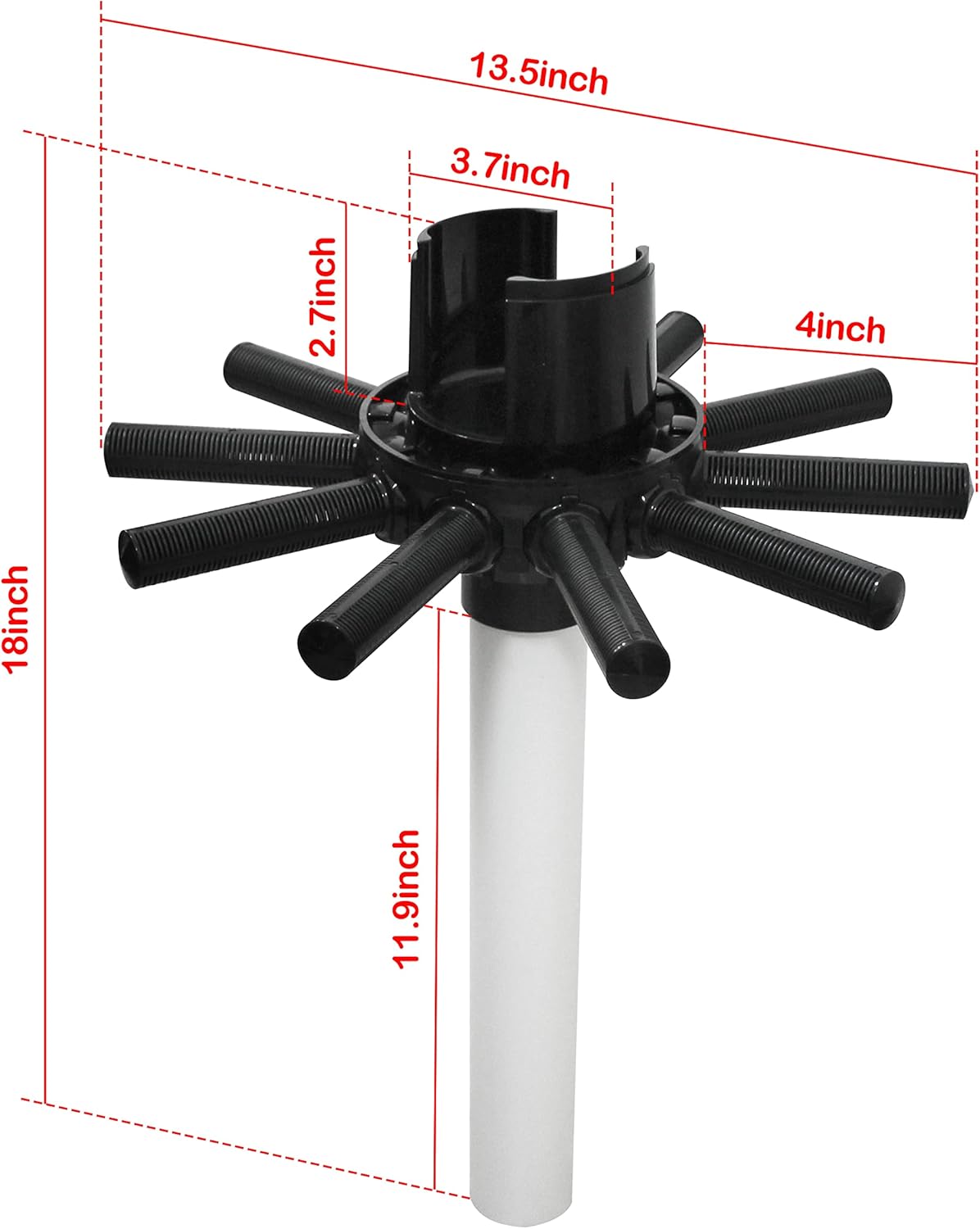 Conjunto lateral tubo central comp Hayward Pro Series S164T