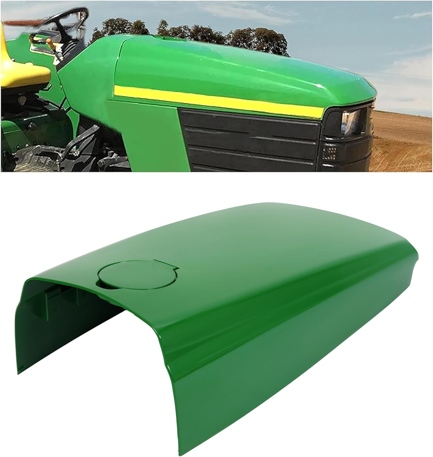 Campana tractor cortacésped John Deere kit puerta