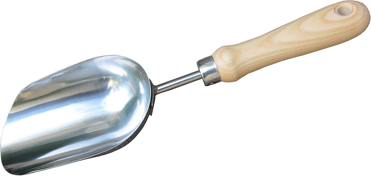 Pala suelo acero inox 13pulg mango