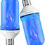 Bombilla LED llama 4 modos E26 para porche fiesta hogar