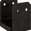 Base poste Avant Collection ZMAX 6x6 áspero negro