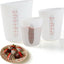 3 Tazas Silicón Alimenticio para Derretir Chocolate Reutilizable
