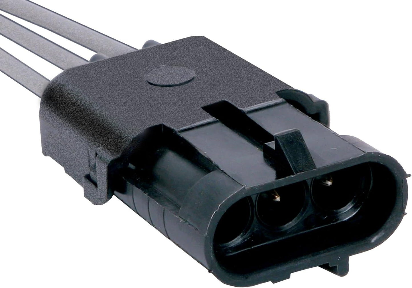 Conector 3 vías macho negro multiusos coleta
