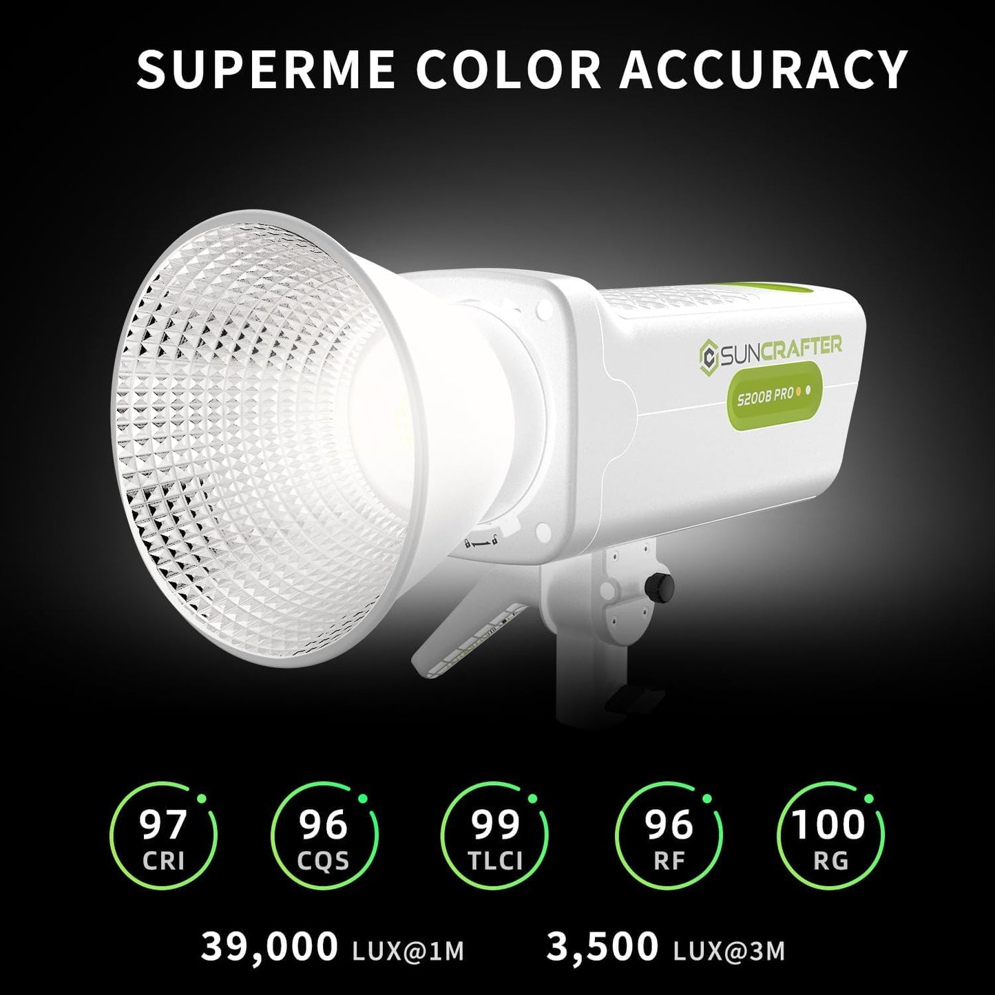 Luz LED COB bicolor 2700K-6500K CRI97