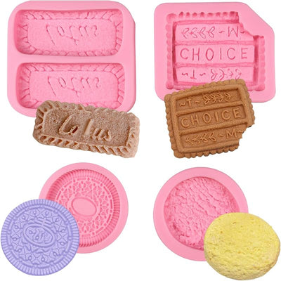Moldes silicona para galletas, chocolate, fondant y decoración