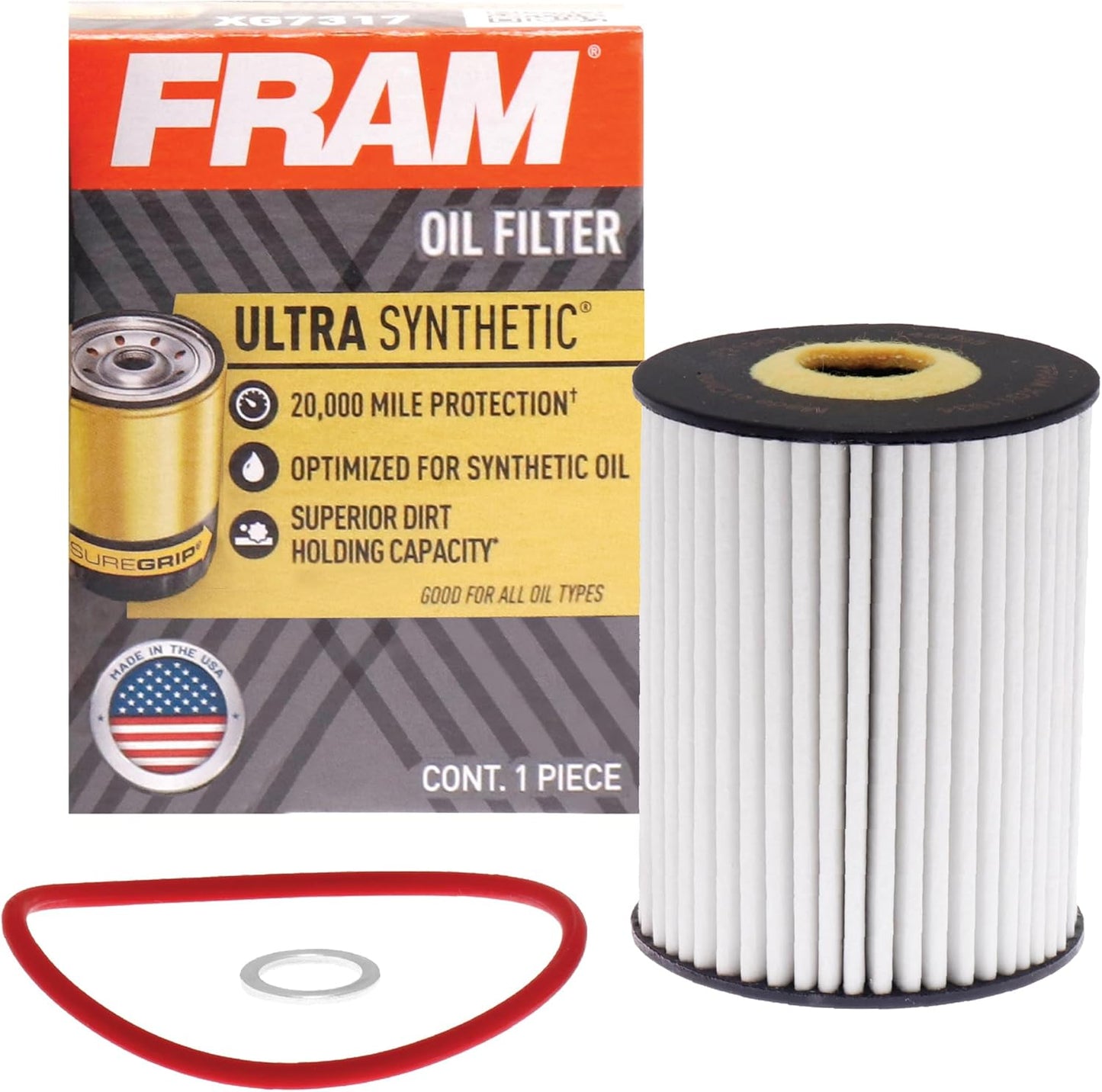 Filtro aceite sintético XG11934 20000 millas motor premium