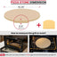 Piedra hornear pizza 10-16" para horno parrilla