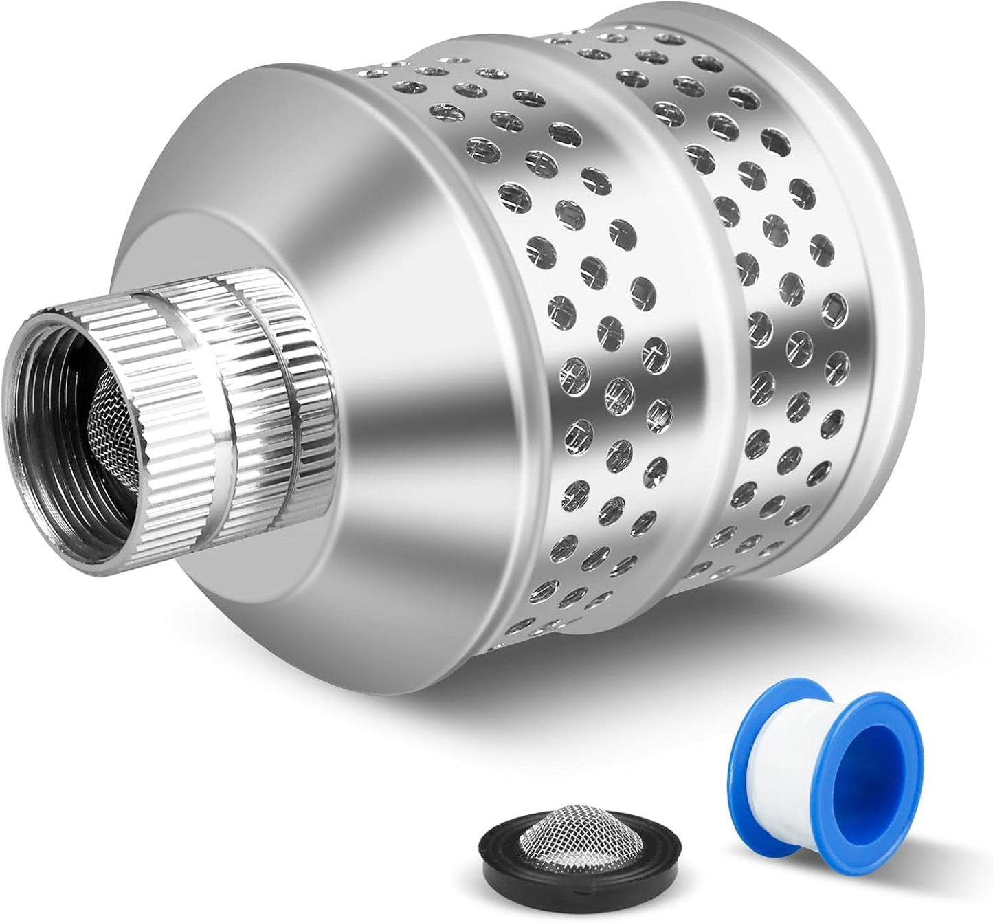 Cabezal rociador 3/4pulg aluminio inox para patio