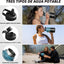 Botella agua aislada sin BPA acero inox 64oz