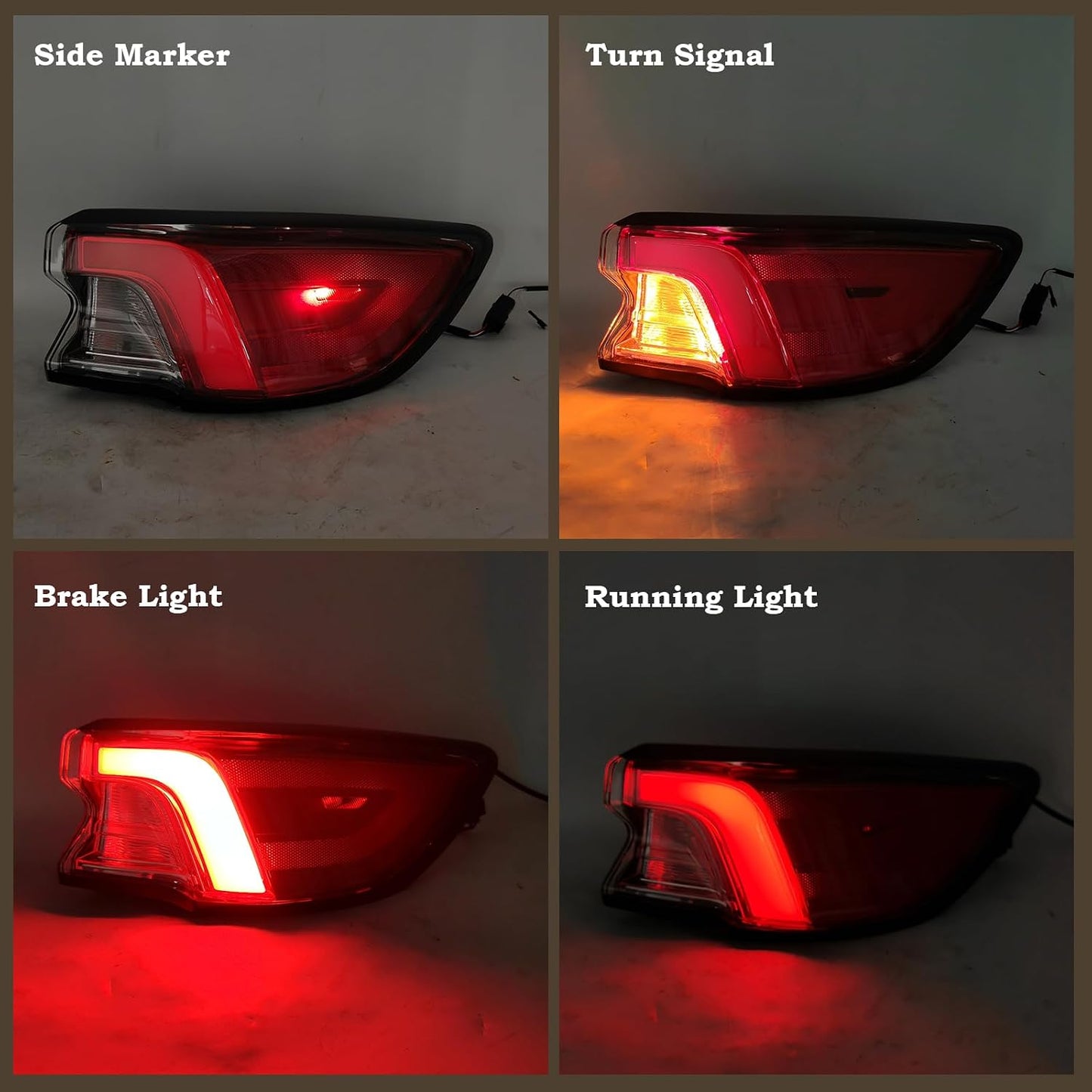 Luz trasera derecha Ford Escape con bombillas LJ6Z13404E
