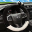 8 Fundas volante panda lindo antiderrap 15" universal