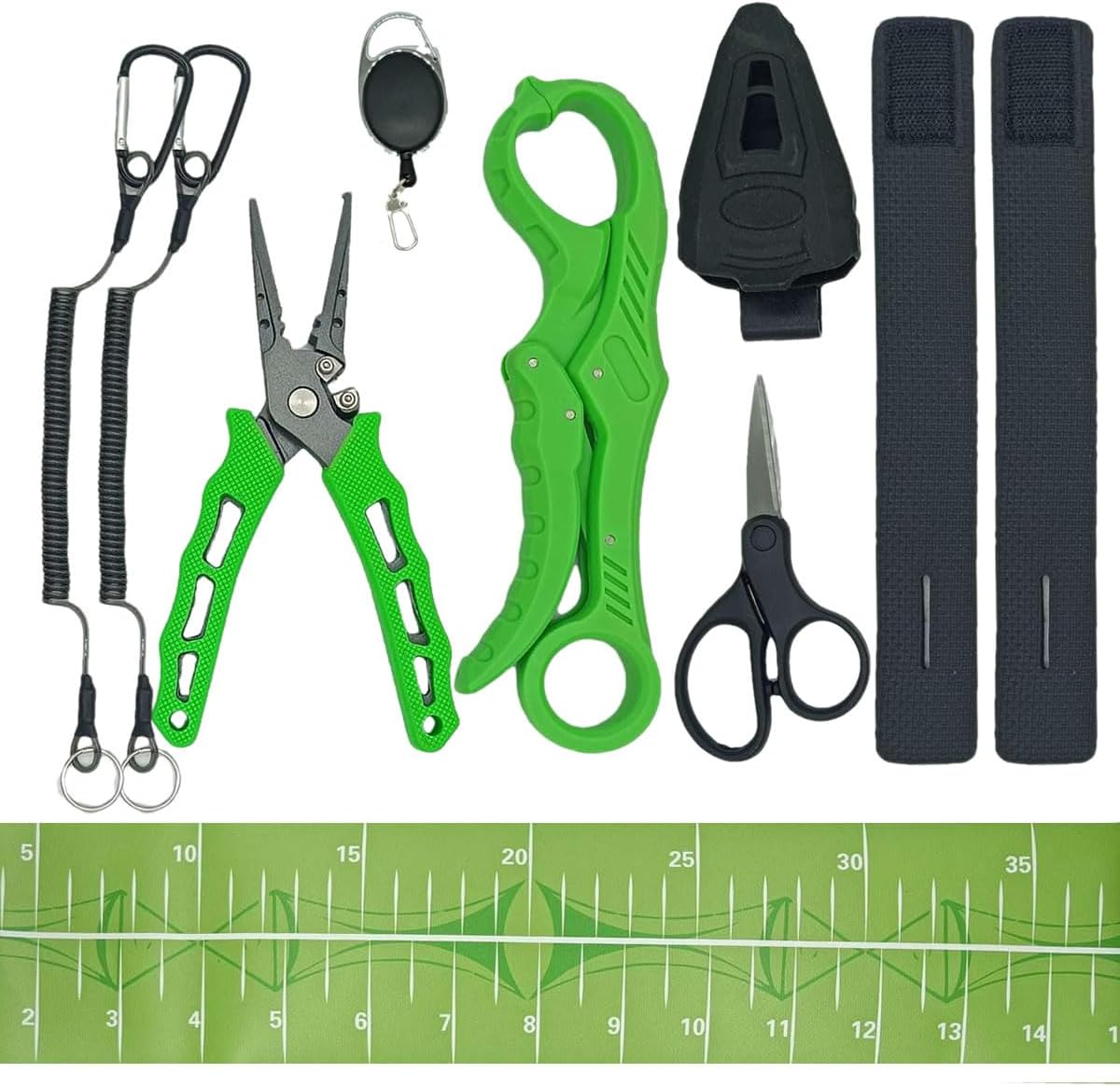 Alicates pesca kit herramientas con mosca anillo dividido