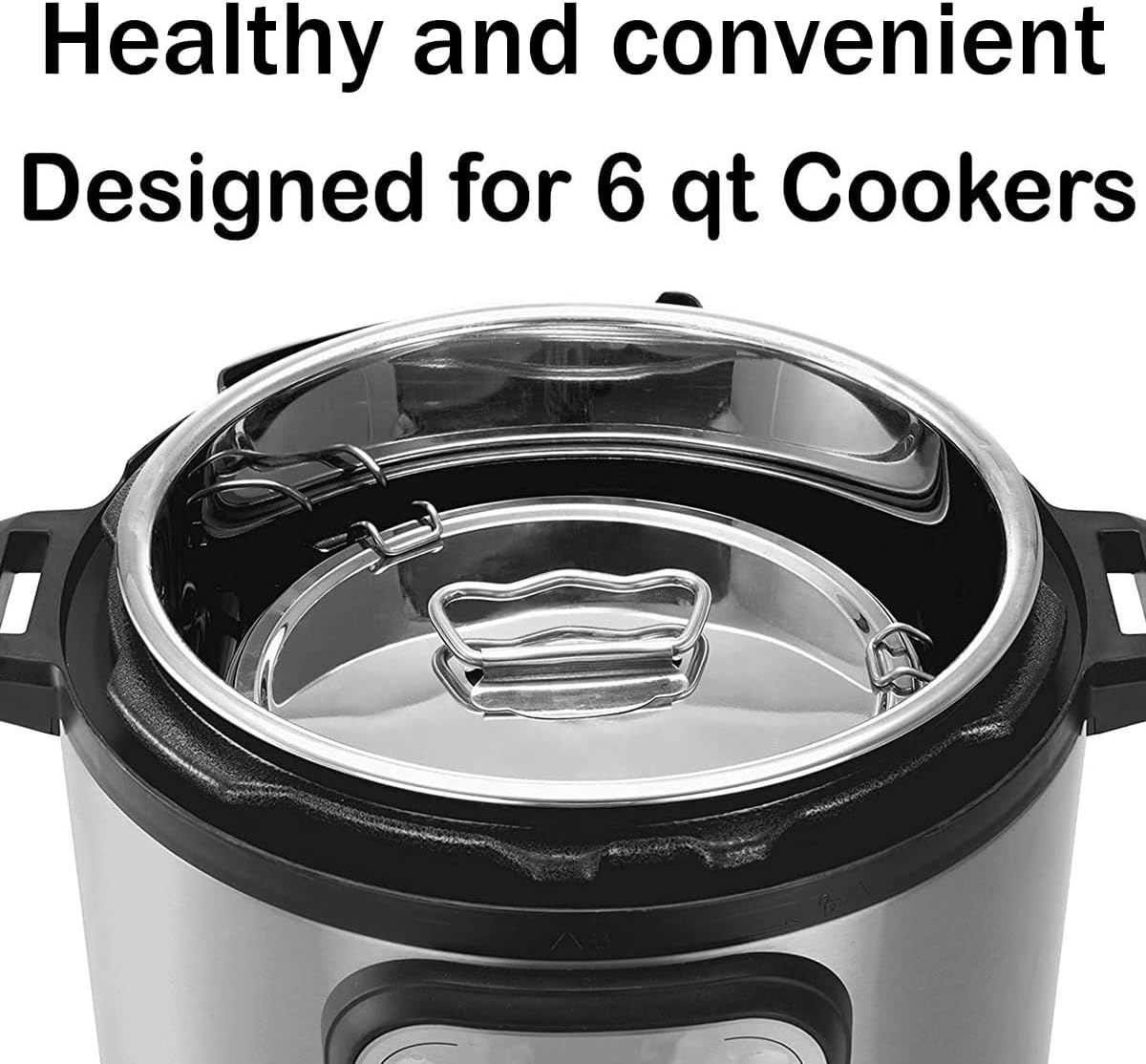 Sartén acero inox con tapa 1.5qt molde pudín cupcakes