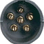Adaptador redondo para cuchilla RV 47555 7