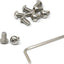 Set 10 Pzas Pernos M10x16mm Acero Inox 304