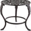 Soporte hierro fundido para macetas rústico decorativo