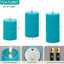 Velas LED sin llama cera real control remoto decoración hogar