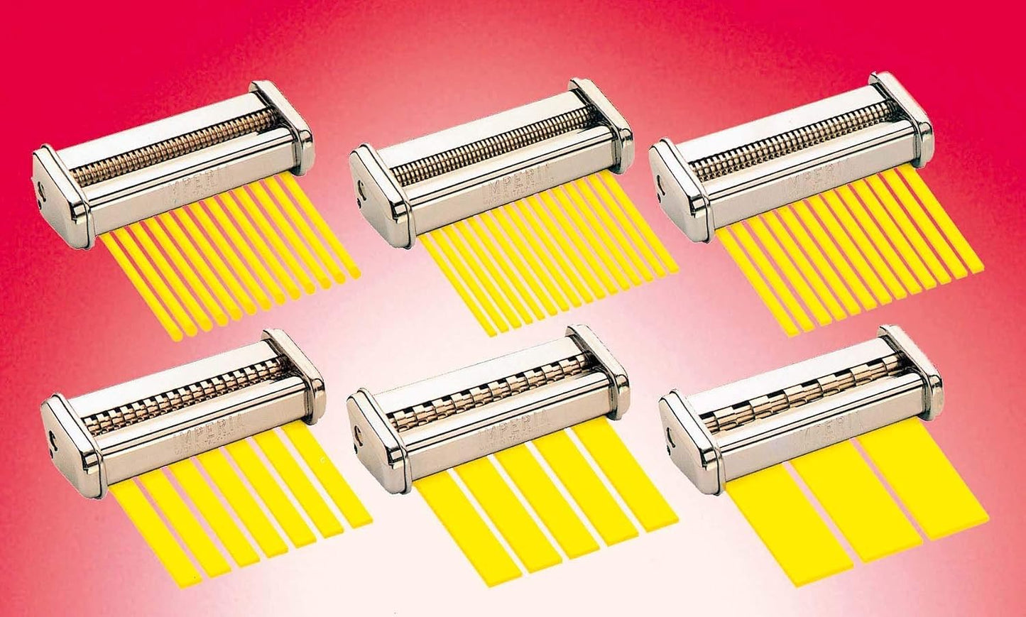 Máquina hacer pasta acero inox fabricado Italia cocina italiana
