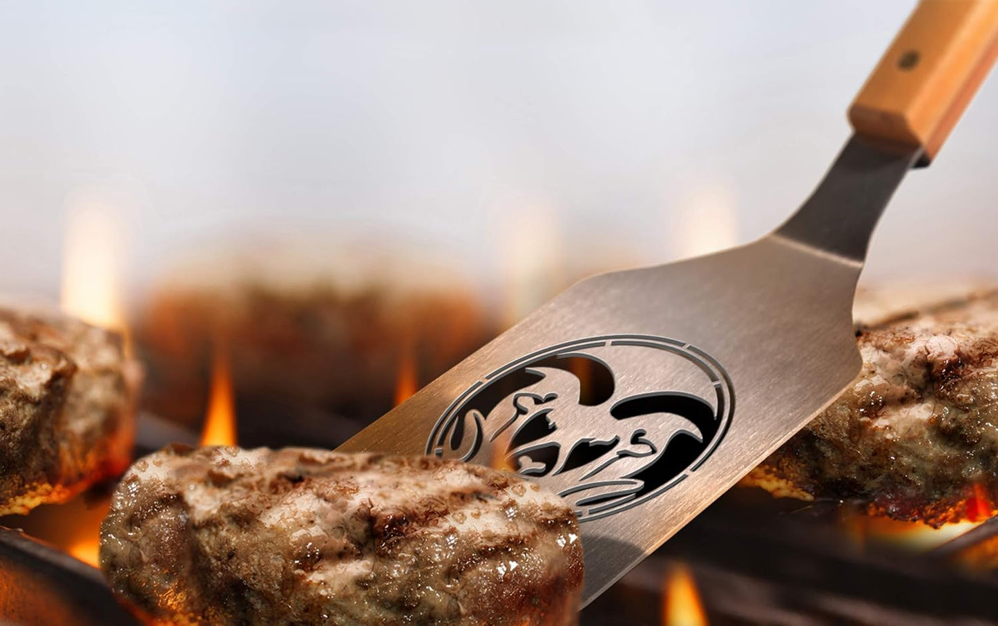 Espátula acero inox para parrilla NCAA