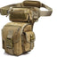 Bolsa pierna tipo B militar impermeable ciclismo senderismo