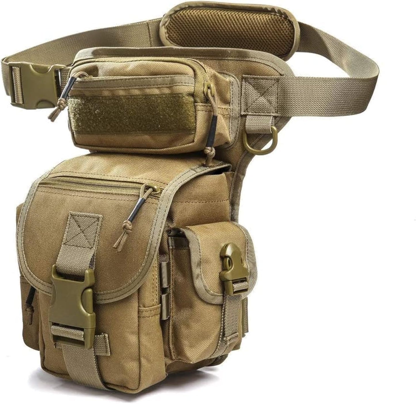 Bolsa pierna tipo B militar impermeable ciclismo senderismo