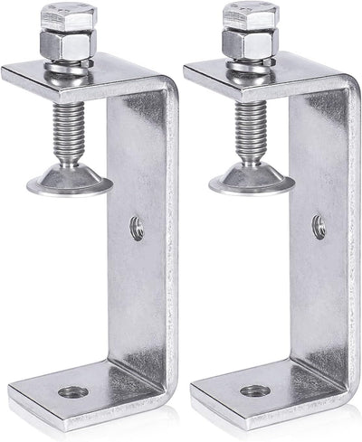 Abrazadera en C acero inox 100mm 2 Pzas