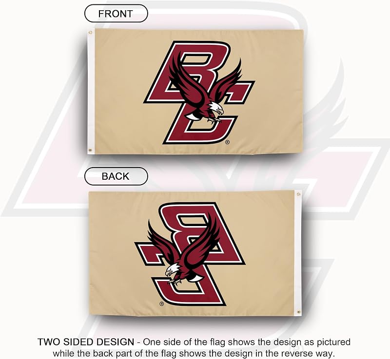 Bandera Boston College 3x5ft tela poliéster duradera