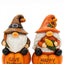 Figura gnomos otoño 2 pzas centro mesa decoración hogar jardín