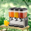 Dispensador bebidas acero inox 54L 3 tanques 350W