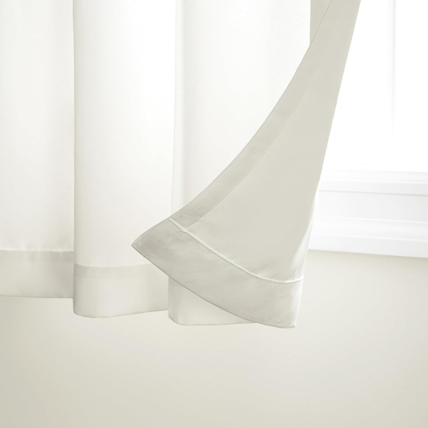 Cortinas pesadas para interiores y exteriores 54x84 set 2