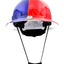 Casco seguridad construcción HDPE ventilado 6 puntos ANSI