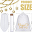 Set 3 vasos chuppah boda vidrio bolsa seda