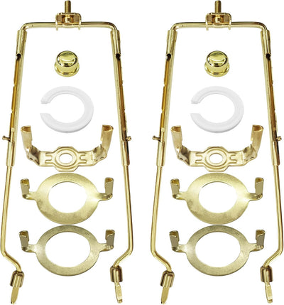 2 Pzas Soporte Arpa Pantalla Ajustable 7-10pulg Base Luz