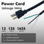 Cable extensión 6ft 16/3 clavijas UL herramientas